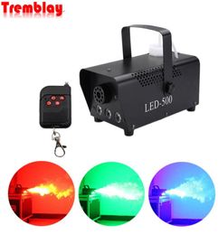 Snelle Disco Kleurrijke Rookmachine Mini LED Afstandsbediening Fogger Ejector DJ Kerstfeest Podium Licht Mistmachine5118707