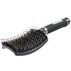 Cirador seco rápido Desenrumule el cabello Massaje Masaje Combinados huecos salidos cepillos rizados húmedos cabello esponjoso salón de peinan herramientas de peinado 2463