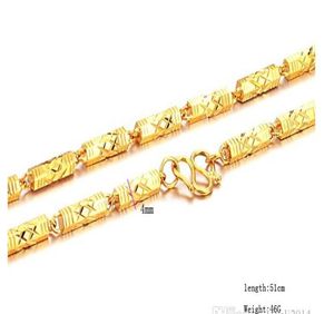 Fast Fine Jewelry – collier rempli d'or 24 carats, chaîne directe d'usine, longueur 51cm, poids 46g3126584