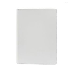 Snelle volledige pu lederen papieren tijdschriften sublimatie blanco dubbelzijdige A4 A5 A6 Cover Notebook