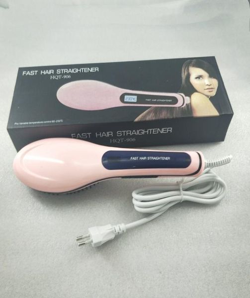 Brosse à lisser les cheveux rapide, outil de coiffure droit, NASV belle étoile, fer plat, peigne électronique, lisseur HQT9067855924