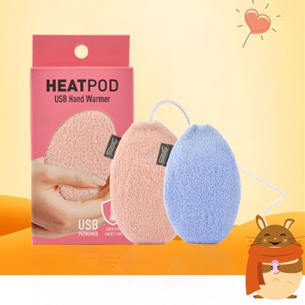 Chauffage rapide portable rechargeable mini réchauffeur de main usb couvercle en peluche de chauffage à main chauffe-réchauffe