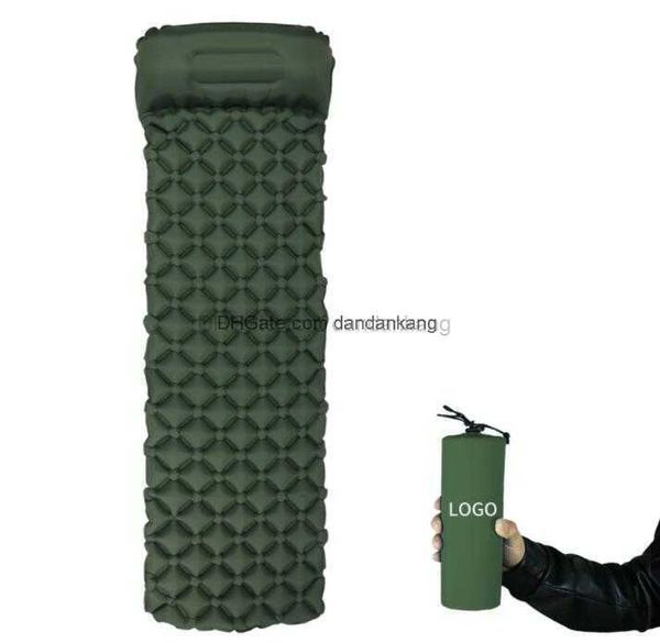 Matelas de couchage gonflable rapide extérieur auto-gonflant léger tapis de lit d'air coussins de sommeil coussinets pour camping randonnée randonnée pêche voyage