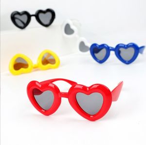 Nouveaux enfants lunettes de soleil enfants pas de lunettes de soleil polarisées amour coeur garçons filles lunettes bébé cadre de sécurité lunettes