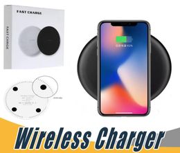 Snelle Qi Wireless Charger voor iPhone 12 12 11 Pro X XS Max XR Samsung Note 20 10 S10 S20 UTLRA 5V 2A 9V 167A Snelle oplader Chargin3156257