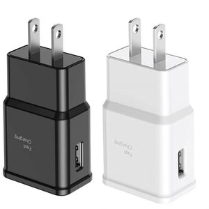 Snel Snel Opladen USA US AC Home Travel Wall Charger Power Adapter Voor Samsung Galaxy S10 S20 S8 S22 S23 xiaomi Huawei