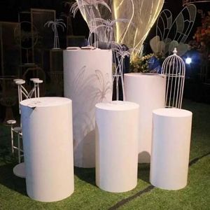 Snelle ronde 3 -delige 5 -stks cilinder voetstuk display Art Decor Plints Pillars For DIY Wedding Decorations Holiday 913