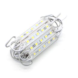20 stks 5050 SMD 5LEDS LED Module Wit / Warm Wit / Rood / Groen / Blauw Waterdicht Licht Reclame Lamp DC 12V Groothandel