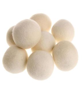 Navire rapide 7 cm pour linge réutilisable Clean Ball Natural Organic Laundry tissu Ball Ball Premium Organic Wool Dryer Balls FY3645 F043989140