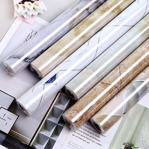 Fast shipping 24x3M / 5M / 10M kitchen PVC wall stickers marble countertop stickers bathroom self-adhesive waterproof wallpaper