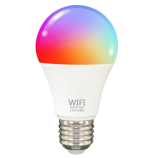 spedizione veloce LED Ampoule Ruban Intelligente Wifi Led Smart Bulb E27, RGB Ampoule 7W spedito dall'Europa