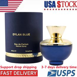 Envío rápido a USA Women Perfumes 100ml Pour Femme EDP Long Dure Fragance Fragance Holiday Regalo Colonia para mujer