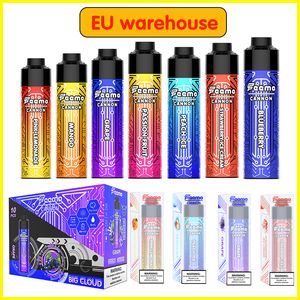 Snelle verzending Vape Damp Starter Kit Spanje magazijn 0.5OHM Big Cloud Vaping als vape mod feemo kanon wegwerpvapen met bodem luchtstroomgroothandelsprijs