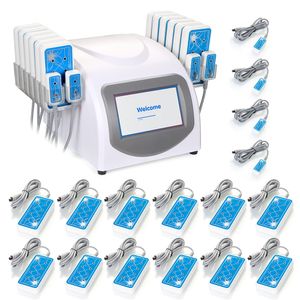 Lipo Laser LLLT de adelgazamiento rápido, máquina de Spa con 16 almohadillas, sistema de belleza para pérdida de peso y disolución de grasa