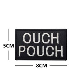 Boucle de crochet de fixation brodée Tactical Applique Emblem Onech Pouch Patch pour les kits de premiers soins traumato Patch Tactics Tactics