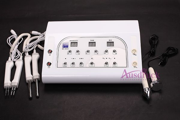 Micro-courant Bio lifting du visage ultrasons corps masseur facial élimination des rides rajeunissement de la peau salon de beauté machine de beauté