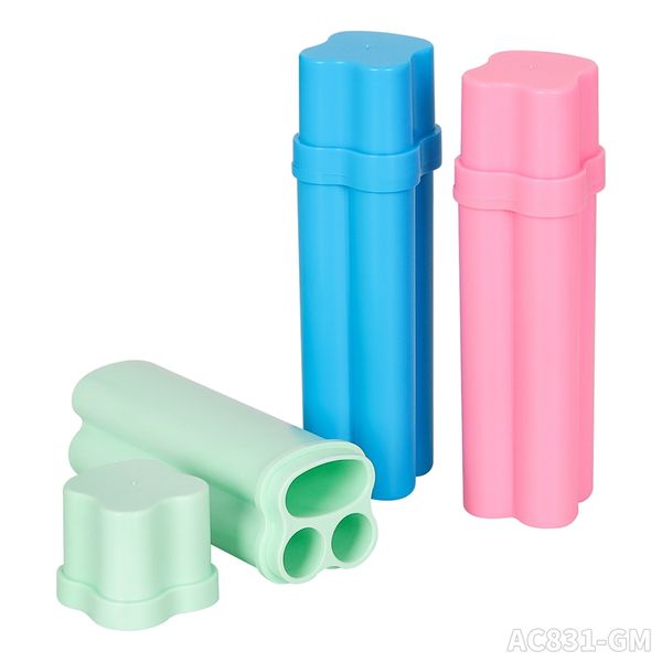 Peut contenir jusqu'à 2 cigarettes 1 briquet Kit rabattable monobloc Multifonctionnel Étui à briquet Coque Manchon en plastique Boîte portable extérieure Accessoires pour fumer du tabac DHL