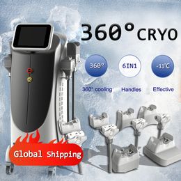 Vet Bevriezing Cryolipolysis Cellulitis Verwijdering Machine dubbele kin verwijdering 360 koeling Lichaam Afslanken Vacuüm Gewichtsverlies