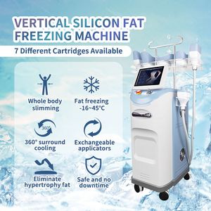 Vet Bevriezing Apparatuur Criolipolisis 360 Cryotherapie Cool Lichaam Beeldhouwen Vet Freeze Cryolipolysis Afslanken Machine