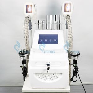 Máquina adelgazante de congelación de grasa Equipo de cavitación ultrasónica Eliminación de arrugas RF Eliminación de grasa Reducción de celulitis Lipo Liposucción láser