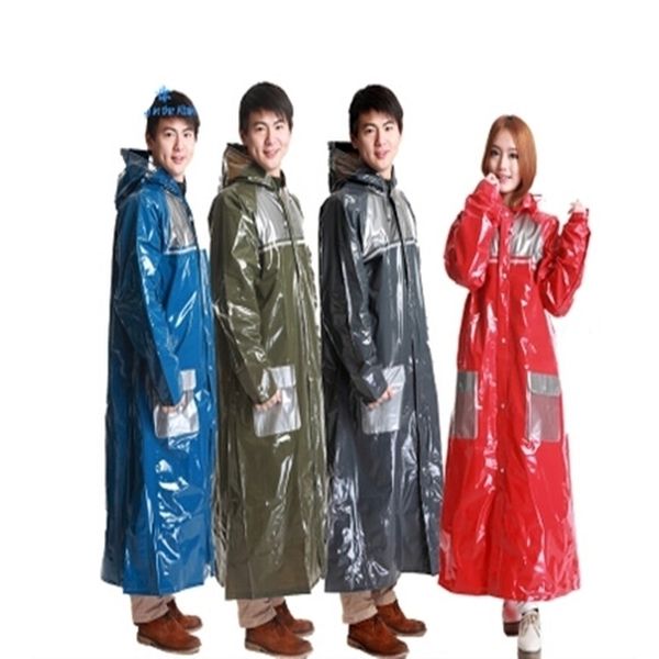 Fat Large Rainsuits Mujeres Hombres en general impermeable al aire libre chaqueta de lluvia portátil abrigos de lluvia rompevientos lluvia engranaje DD6YY 201202