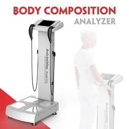 Échelle de mesure de la graisse analyseur d'éléments humains machine analyseur de corps à résonance magnétique quantique manuel électronique led écran tactile