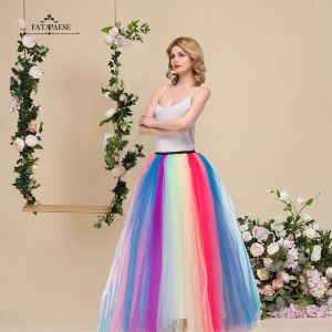 Fatapaese Butterfly Party Tutu tulle jupe de sol streamer Poofy - toutes les tailles plus fantasy mariage fée goth halloween cpa833