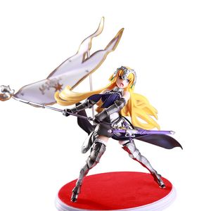 Fate Grand Order FoGo Anime Waving Flag Ver. Joan of Arc Ruler La Pucelle Jeanne d'Arc Action Figure Model Doll Speelgoed X0503