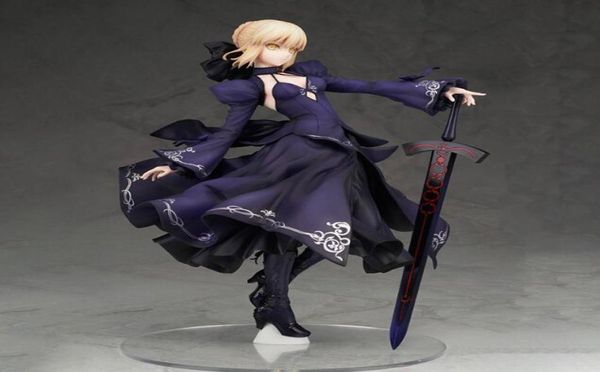 Fate SaberArarria Pendragon alter robe Ver PVC Action Figure Anime Figure Modèle Toys Sabre Figure Collection Doll Gift683185