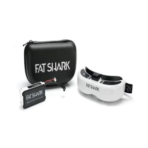 Lunettes FatShark Dominator HDO2 avec Patch Immersionrc Rapidfire et Lumenier AXII et antenne lumernier AXII pour Drone FPV RC