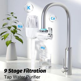 Filtre à eau du robinet Purificateur d'eau amovible Small Filtrage physique pour la maison KICTCHEN ONE Élément 240515