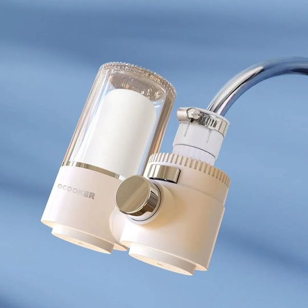 Filtres à eau de robinet QCOOKER purificateur filtre robinet ménage Intelligent Purification cuisine universel filtro 231124