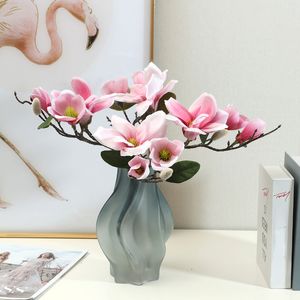 Faux Floral sensation hydratante Magnolia Simulation fleur maison salon Table décoration bonsaï fleur artificielle