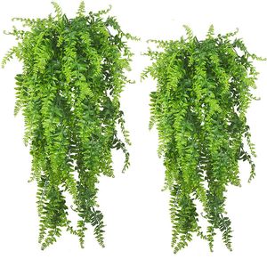 Faux bloemen groen 90 cm kunstmatige plant wijnstok huisdecoratie hangend plastic blad gras gras gras gras bruiloft feest decoraties nep rattan ivy 230822