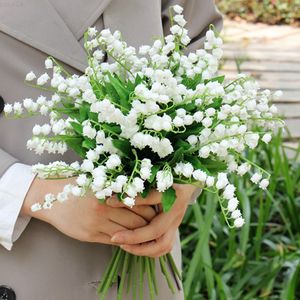 Faux Floral Verdure Fleurs Blanches Artificielles Décoration De La Maison Lys Faux Mini Fleurs De Souffle De Bébé Petite Fleur En Plastique De Gypsophile Pour Jardin De Mariage J220906