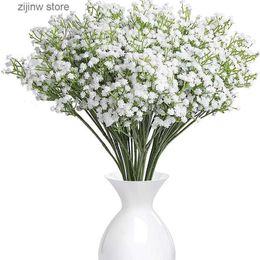 Faux Floral Verdure Explosion Faux Plastique Gypsophile Mariage Accessoires De Mariée Vases De Liquidation Pour La Décoration Intérieure Cadeaux De Bricolage Fleurs Artificielles Pas Cher Y240322