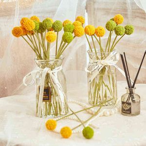 Faux Floral Verdure Simulation Golden Ball Décoration Douce En Plastique Golden Fruit Fleur Artificielle Dans Le Salon Petit Frais Tennis De Table J220906