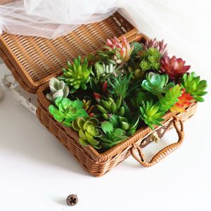 Faux Floral Greenery Simulation Succulent Flower Head Petit Mini Flower Piece ACCESSOIRES FAUILES