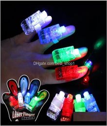 Favoris 4pcSset Light Light Shiny Neon Stick Laser Laser Poutres de doigt LED LED LUMINEM