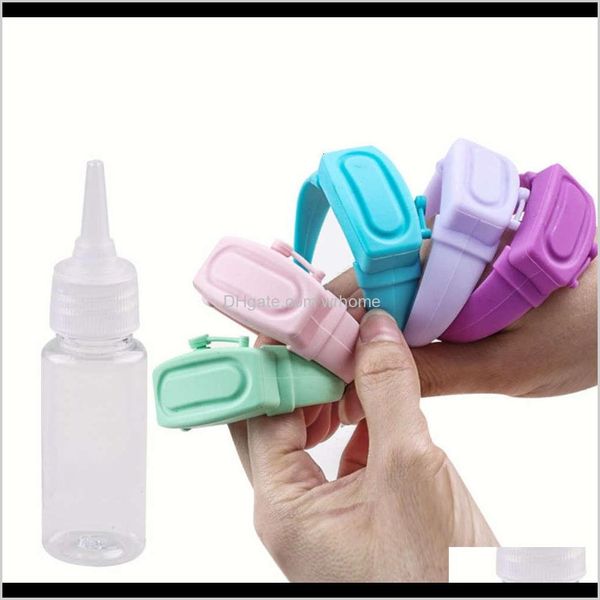 Favor Event Festive Party Supplies Home Garden Portable Hand Sanitizer Pumps Disinfectant Dispenser Bracelets Wristband Bangle Dispensing S