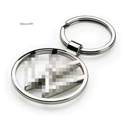 Voorstander van de voorraad aangepaste merk Keyring Metal Chains Car Key Chain Sublimation Ring Keychain