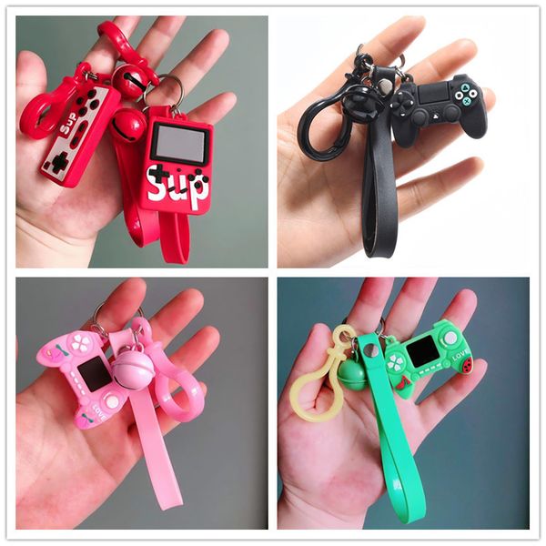 favoriser le contrôleur de jeu vidéo Kecheschains PVC Handle Key Ring Game Keychain Pendentif Pender for Wholesale Party Favors Shower Child présent