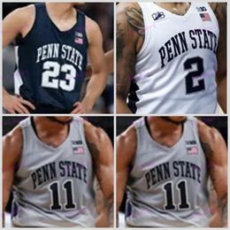 Favor Aire Penn State Nittany Lions Basketball Jersey Custom Custom -Stitched Mens Juvenil Ace Baldwin Jr. Dmarco Dunn Bragi Gudmundsson Zach Hicks Penn State Jerseys