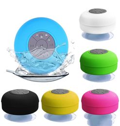 Fax5 Mini extérieur imperméable sans fil Bluetooth haut-haut-parleur stéréo portable Loundspeaker Hands pour salle de bains de la piscine de la salle de bain Douche de plage 6389189