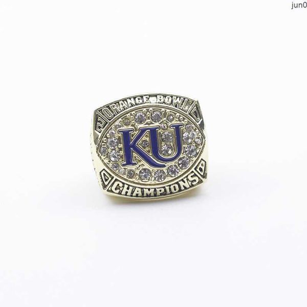 Bagues de bande Fbdr Ncaa 2008, bague de champion de basket-ball Crow Hawk de l'Université du Kansas