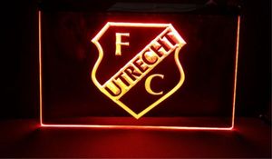 FBHL-01 Utrecht in Nederlands League Bar Beer Pub Club 3D-borden NR LED Neon Light Sign Home Decor Crafts