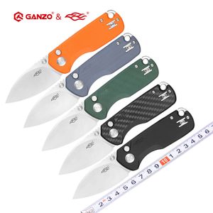 FBknife FBknife Ganzo FH925 60HRC D2 mes G10 of koolstofvezel handvat zakmes Survival Camping Pocket flipper mes tactische edc outdoor tool