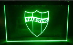 FBZL-10 Palestino FB bar à bière 3d signes culb pub led néon signe décoration de la maison artisanat