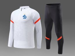 Chándales del FC Dynamo de Moscú para hombre, traje para deportes al aire libre, kits para el hogar para niños de otoño e invierno, sudadera informal talla 12-2XL