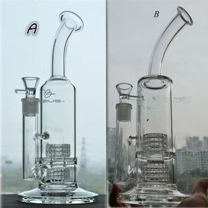 Mobius Hearty Glass Huile Grochettes Gamiage à eau Bong Bong épais Pipes d'eau DAB Matrice Perc Unique Bongs Fumée Pipe de fumée avec joint de 18 mm